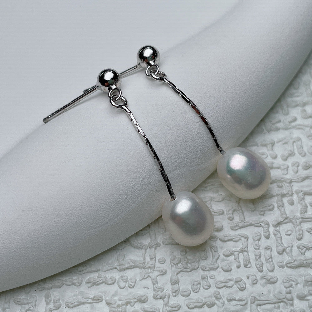 Orecchini con Perla Fresca Baby