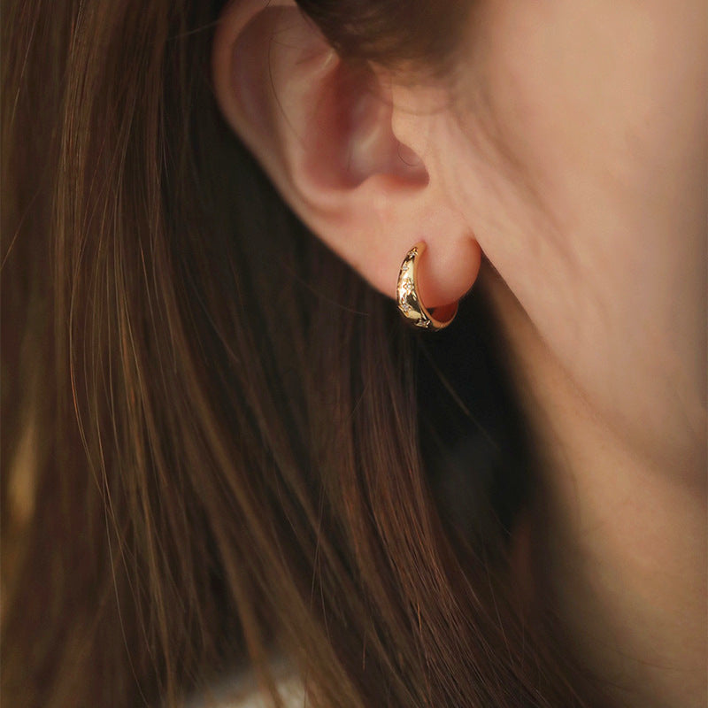 Orecchini di lusso in oro e argento