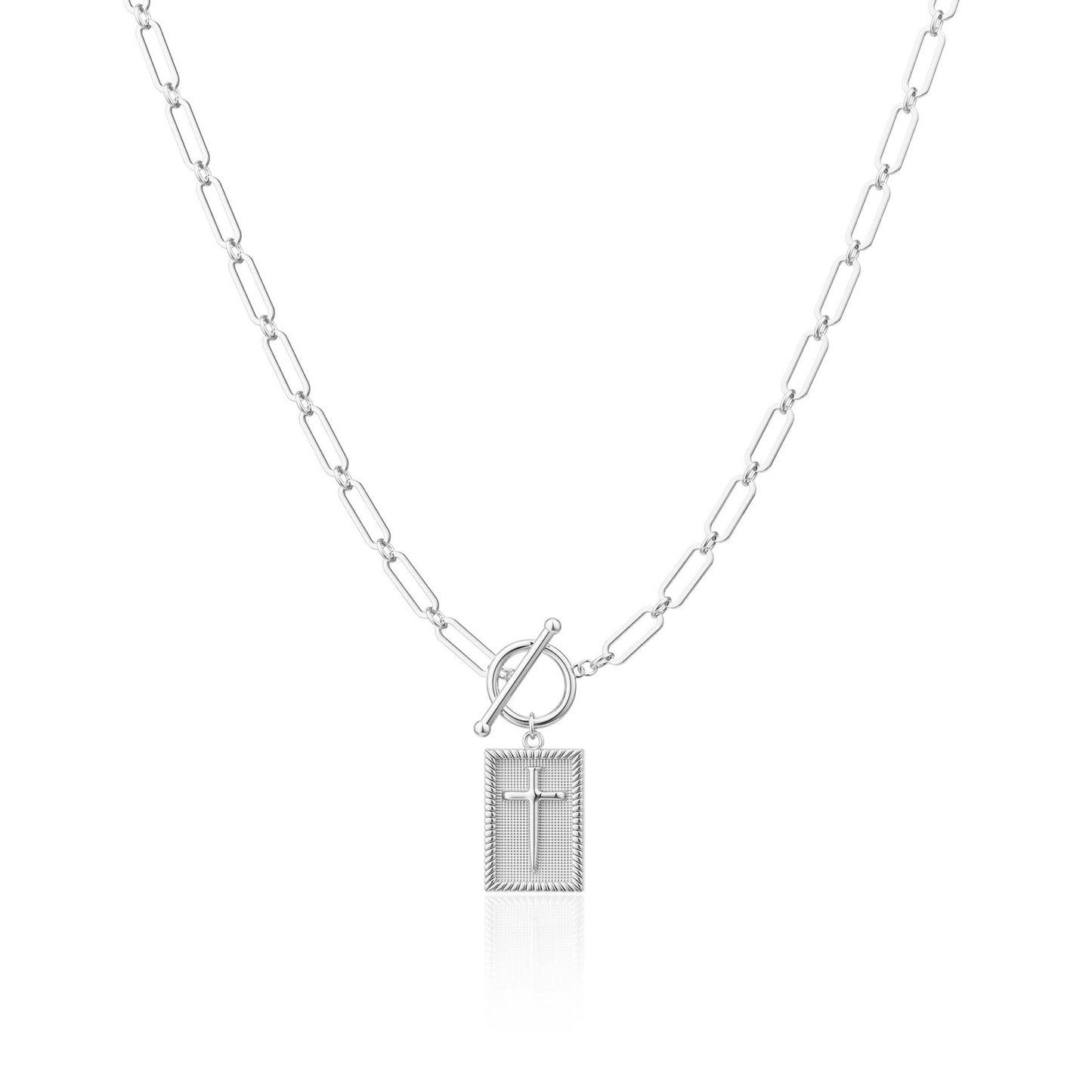 Collana unica ed elegante con croce