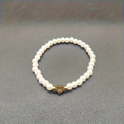 A-Z Heart Initial Bracelet