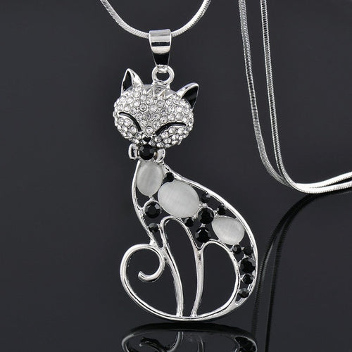 Collana “Gatti dell’Amore” in argento sterling