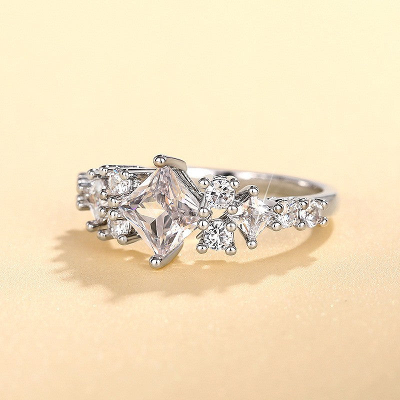 Cressida Lumere Ring | White Gold