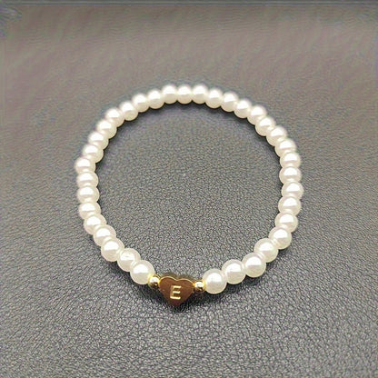 A-Z Heart Initial Bracelet