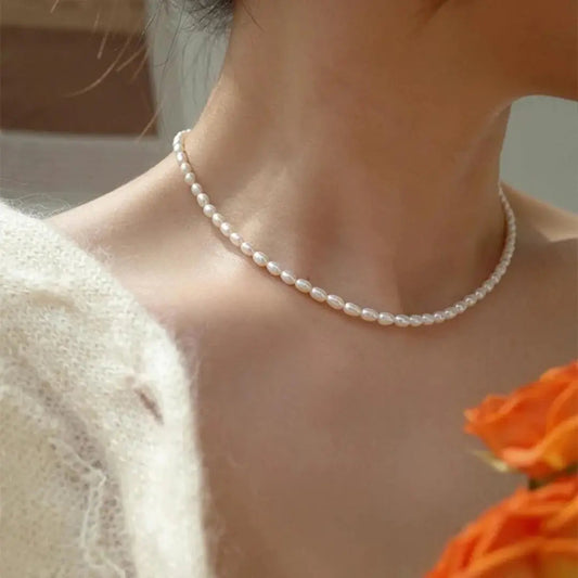 Collana elegante con perle