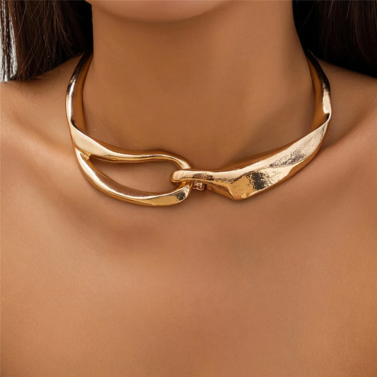 Collana dorata vintage